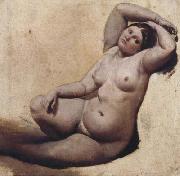 Jean Auguste Dominique Ingres, Oil sketch for the Turkish Bath (mk04)